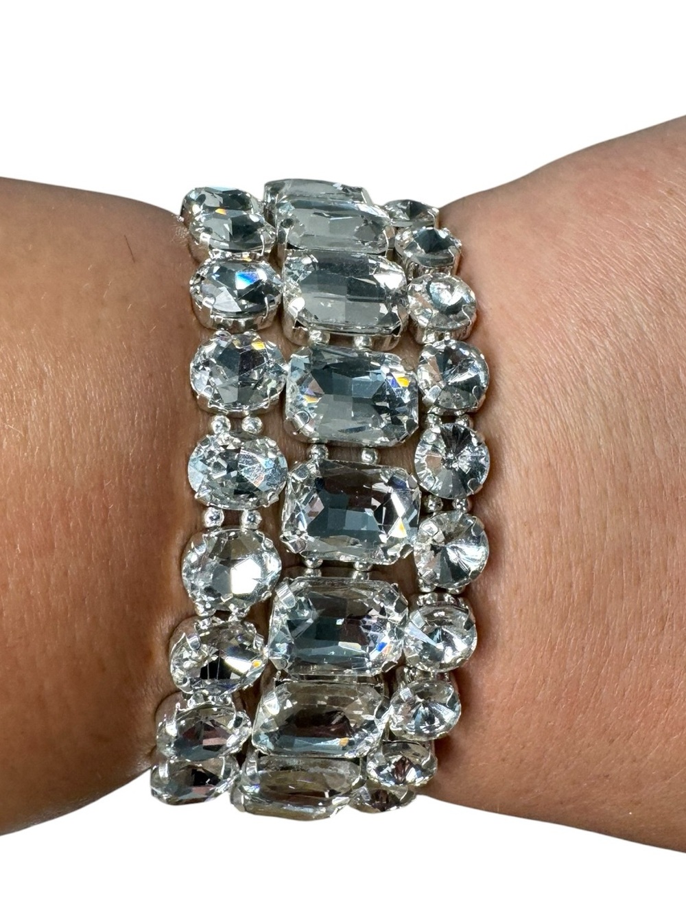 3 Stretchy Bracelets Bijoux Bar - Picture 2 of 4